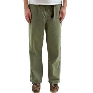 GOODHOOD Worldwide UK Military Pants Green Cotton Khaki Ripstop